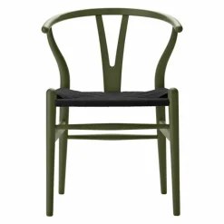 Clearance Wishbone Stoel CH24 Gekleurd / Zwart Eetkamerstoelen