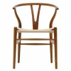 Discount Wishbone Stoel CH24 Noten Eetkamerstoelen