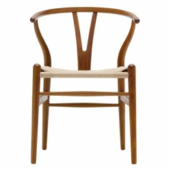 Discount Wishbone Stoel CH24 Noten Eetkamerstoelen
