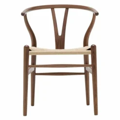 Discount Wishbone Stoel CH24 Noten Eetkamerstoelen