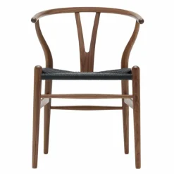 Discount Wishbone Stoel CH24 Noten Eetkamerstoelen