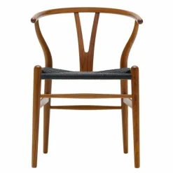 Discount Wishbone Stoel CH24 Noten Eetkamerstoelen