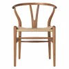 Outlet Wishbone Stoel CH24 Teak Eetkamerstoelen