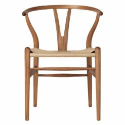 Outlet Wishbone Stoel CH24 Teak Eetkamerstoelen
