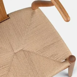 Outlet Wishbone Stoel CH24 Teak Eetkamerstoelen